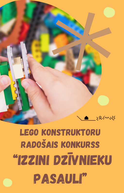 Austrumlatvijas radošo pakalpojuma centra “Zeimuļs” rīkotajā Lego konstruktoru radošajā konkurss “Izzini dzīvnieku pasauli”