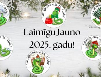 Laimīgu Jauno 2025. gadu!