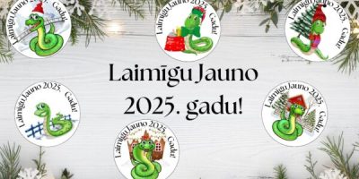 Laimīgu Jauno 2025. gadu!