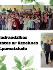 Sadraudzības pasākums ar Rēzeknes 3.pamatskolu