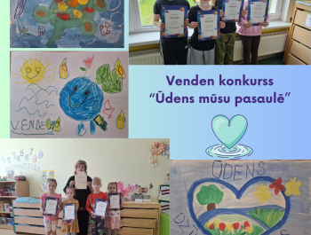 Venden konkurss “Ūdens mūsu pasaulē”