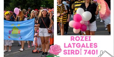 Rēzeknes pilsētas svētku gājiens- Rozei Latgales sirdi 740!