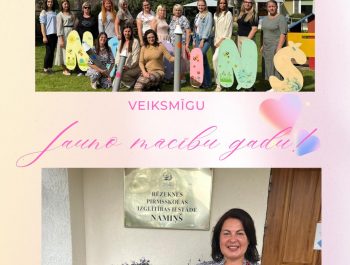 Veiksmīgu jauno mācību gadu!