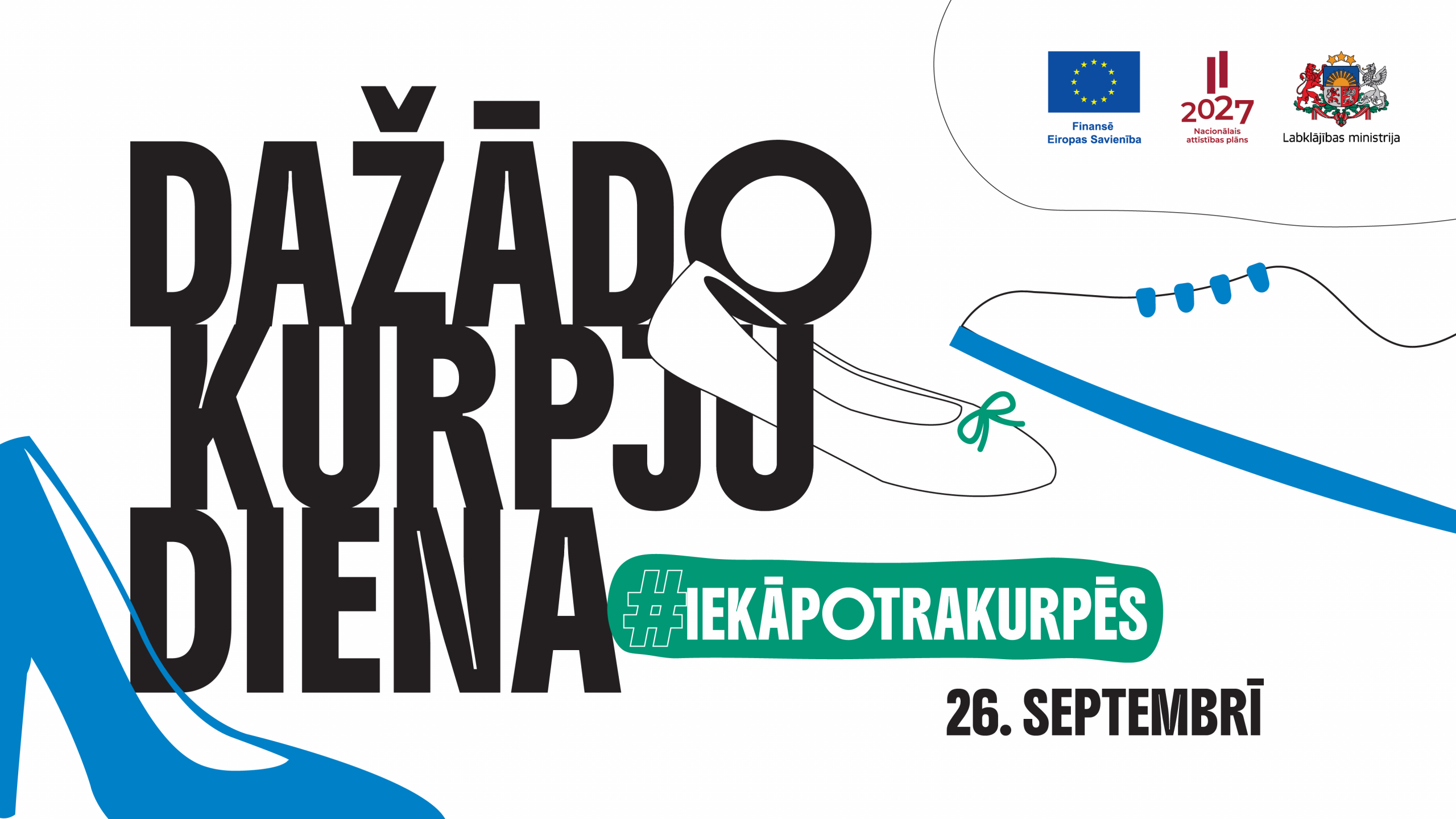 Dažādo kurpju diena.