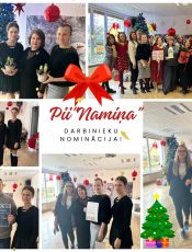 Kolēģu nominācijas – sirsnīga decembra tradīcija mūsu iestādē