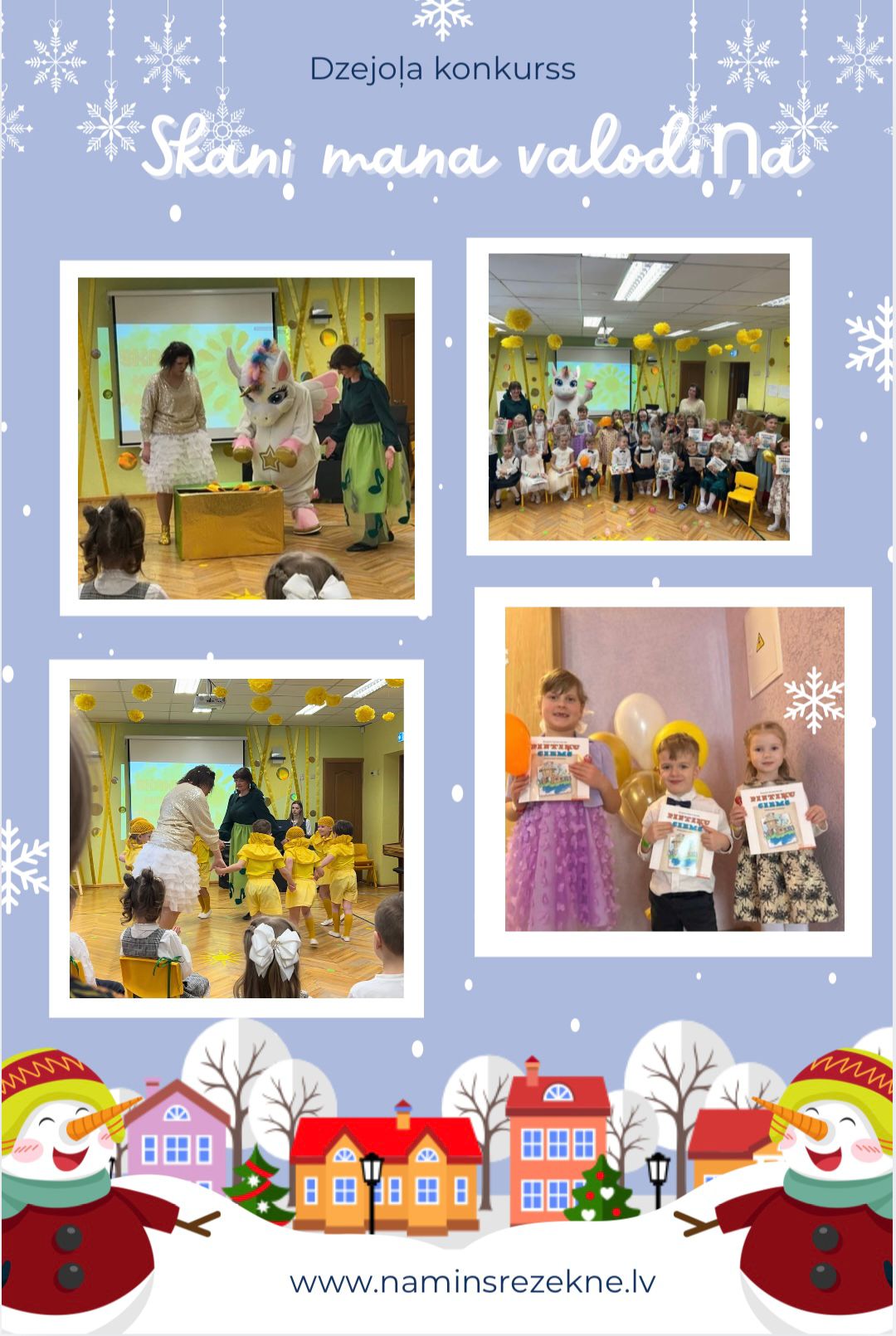 Konkursa “Skani mana valodiņa”.