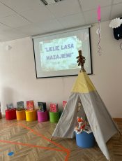 Lielie lasa mazajiem