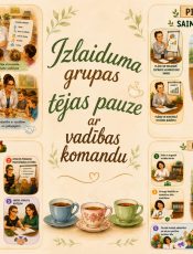 Tējas pauze ar vadības komandu