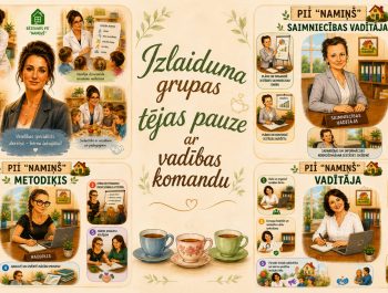 Tējas pauze ar vadības komandu