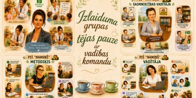 Tējas pauze ar vadības komandu
