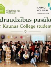 Sadraudzība kopā ar Kauņas Koleģija