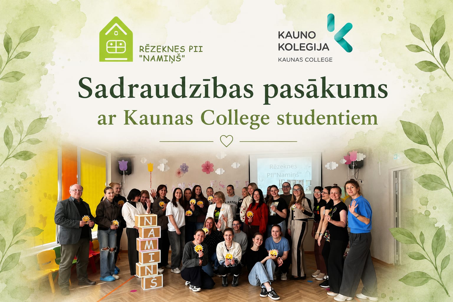 Sadraudzība kopā ar Kauņas Koleģija