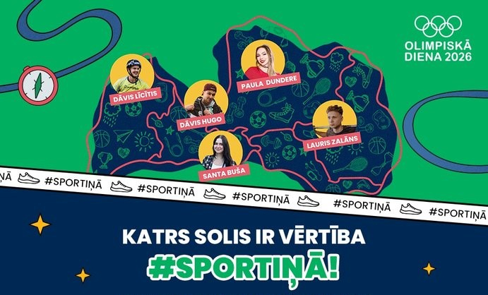 Olimpiskās dienas zīmējumu konkurss 2026